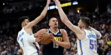 Denver&OKC non segnano mai: 25 punti in un quarto