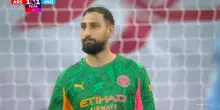 Donnarumma, il primo gol subito con la maglia del Man City