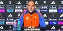 Lazio-Juventus, la conferenza stampa di Tudor LIVE