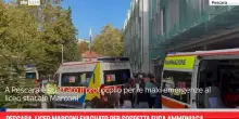 Pescara, liceo Marconi evacuato per sospetta fuga ammoniaca
