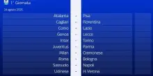 Il calendario della Serie A giornata per giornata