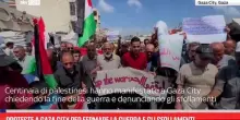 Proteste a Gaza City per fermare la guerra e gli sfollamenti