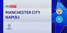 Manchester City-Napoli 2-0: gol e highlights