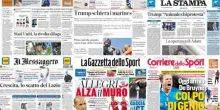 Le prime pagine dei quotidiani di oggi 12 giugno: la rassegna stampa