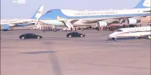 Donald Trump arriva a Sharm-el-Sheikh