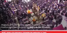 Perù, fedeli celebrano il Signore dei Miracoli a Lima