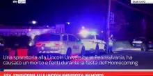 Usa, sparatoria alla Lincoln University: un morto