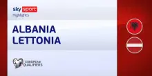 Albania-Lettonia 1-0: gol e highlights