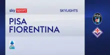 Pisa-Fiorentina 0-0: highlights