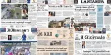Le prime pagine dei quotidiani di oggi 15 ottobre: la rassegna stampa
