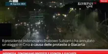 Indonesia, continuano proteste e scontri a Giacarta