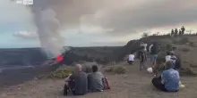 Hawaii, eruzione del vulcano Kilauea: fontane di lava