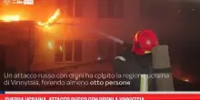Guerra Ucraina, attacco russo con droni a Vinnytsia