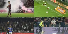 Petardi e seggiolini: stop a Salernitana-Samp