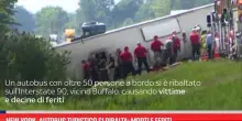 New York, autobus turistico si ribalta: morti e feriti