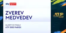 Zverev-Medvedev: highlights Atp Parigi