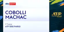 Cobolli-Machac: highlights Atp Parigi