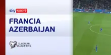 Francia-Azerbaijan 3-0: gol e highlights