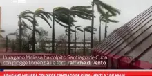 Uragano Melissa colpisce Santiago de Cuba: venti a 195 km/h