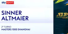 Sinner-Altmaier: highlights Atp Shanghai