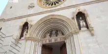Norcia, Sky Tg24 nella basilica di San Benedetto restaurata