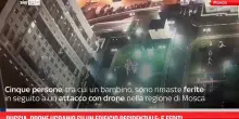 Russia, drone ucraino su un edificio residenziale: 5 feriti