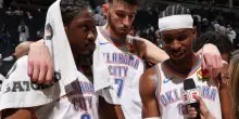 I 'Big Three' di OKC dominano gara-4: 3-1 Thunder