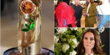 Kate Middleton ai Queen Elizabeth Design Award. Look Victoria Beckham