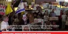 Gerusalemme, proteste per liberazione ostaggi da Gaza