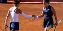 Wta Roma, Errani/Paolini ai quarti in doppio