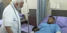 Incidente aereo Air India, Modi incontra unico sopravvissuto