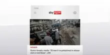I titoli di Sky TG24 del 26 luglio: edizione delle 13