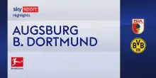 Augsburg-Borussia Dortmund 0-1: gol e highlights
