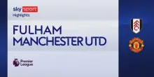 Fulham-Manchester United 1-1: gol e highlights