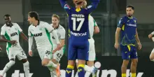 Serie A, il Sassuolo batte il Verona 1-0 al Bentegodi. HIGHLIGHTS