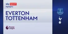 Everton-Tottenham 0-3: gol e highlights