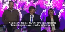 Elezioni, presidente Milei: 'Invertire definitivamente corso della storia argentina'