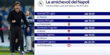 Su Sky le amichevoli estive di Napoli, Premier e Como Cup