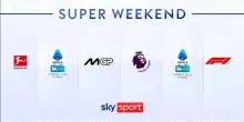 Super Weekend (18-19 ottobre) su Sky Sport: gli appuntamenti