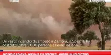 Incendio Spagna: migliaia gli evacuati, morto un volontario