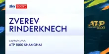 Zverev-Rinderknech: highlights Atp Shanghai