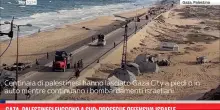 Gaza, palestinesi fuggono a sud: prosegue offensiva Israele