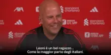 Slot: 'Leoni talento impressionante, sembra qui da tempo'