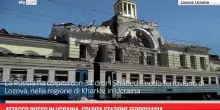 Attacco russo in Ucraina, colpita stazione ferroviaria