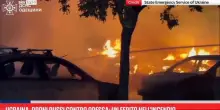 Ucraina, droni russi contro Odessa: un ferito nell'incendio
