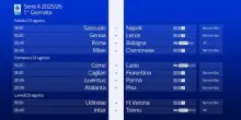 La presentazione della 1^ giornata di Serie A