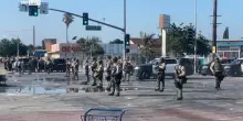 Scontri a Los Angeles, arrivano i soldati