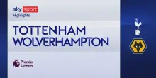 Tottenham-Wolverhampton 1-1: gol e highlights