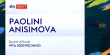Paolini-Anisimova: highlights Wta Pechino