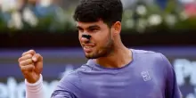 Alcaraz in semifinale: Draper battuto in 2 set
